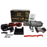 Akumulátorový lanový naviják pro ATV 12V 1814 kg Spider Winch RQ4000 ocelové lanko - MAR-POL M80801