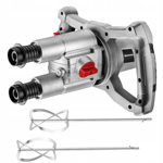 Elektrické dvouvřetenové míchadlo na lepidlo 1800 W, 2 rychlosti, 250-500 / 400-800 Graphite 58G789