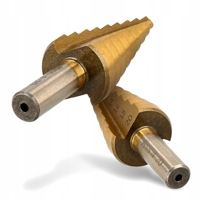 Stupňový vrták HSS 4–20 mm s titanovým povlakem – MAR-POL M22326