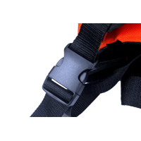 Oranžový dvouramenný popruh pro křovinořez – PROFI model Typ ST – Demon M831135