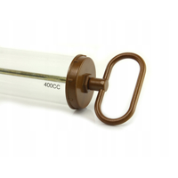 Ruční sací pumpa / odsávačka na olej a kapaliny MAR-POL M78302 – průhledná, 400 ml, univerzální pro oleje a nemrznoucí směsi