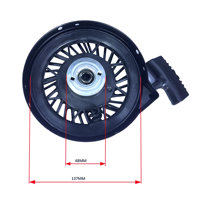 Ruční startovací mechanismus pro motory Tecumseh ECV a TVS 90–120, typ BS-C – MAR-POL M83571