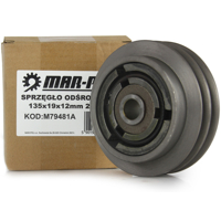 Odstředivá spojka, 135 × 19 × 12 mm, pro spalovací motor – MAR-POL M79481A