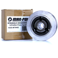 Odstředivá spojka pro spalovací motor dvouřemenová 147 x 25 x 17 mm MAR-POL M79482