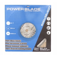 Vidiový pilový kotouč s SK plátky, 500 × 32 mm, 60 zubů – MAR-POL M09077