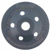 Diamantový brusný kotouč na beton TURBO, 125 × 22,2 × 5 mm – MAR-POL M08784