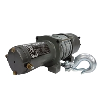 Akumulátorový lanový naviják pro ATV 12V 1814 kg Spider Winch RQ4000 ocelové lanko - MAR-POL M80801