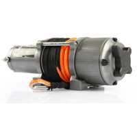 Akumulátorový lanový navíják pro ATV 12V 1814 kg Spider Winch, Syntetické lano RQ4000 MAR-POL M80800