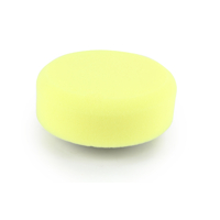 Žlutý lešticí kotouč z molitanu, 150 × 50 mm, závit M14 – MAR-POL M07911