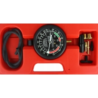 Tester tlaku paliva, brzdového posilovače a vakuometr 0–1 kg/cm² – MAR-POL M57673