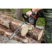 Výkonná motorová řetězová pila 2 kW / 2,7 HP s lištou 18'' (458 mm) – GRAPHITE 58G952
