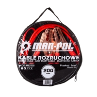 Startovací kabely 2 mx 6 mm² 200A MAR-POL M82530