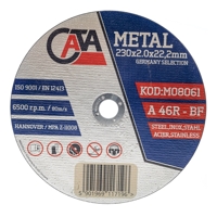 Kotouč na řezání kovu 230 × 2,0 × 22,2 mm – CATA M08061
