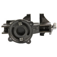 Svěrák 100 mm s kovadlinou - otočný 360 stupňů CATA M36008, M36010