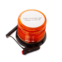Oranžový LED výstražný maják s magnetem, 40× LED, 20 W – MAR-POL M82710
