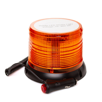 Oranžový LED výstražný maják s magnetem, 40× LED, 20 W – MAR-POL M82710
