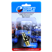 Pneumatická rychlospojka s vnějším závitem samec 1/4 Ripper M85400A