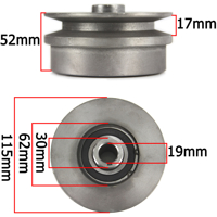 Odstředivá spojka pro spalovací motor, jednostupňová 115 × 19 × 17 mm – MAR-POL M79480A