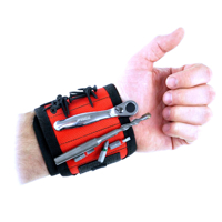 Magnetický náramek na nářadí s nastavitelným suchým zipem – Dedra N0030