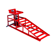 Nájezdová kovová rampa s hydraulickým zvedákem 2T MAR-POL M80097