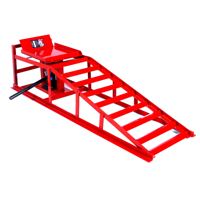 Nájezdová kovová rampa s hydraulickým zvedákem 2T MAR-POL M80097