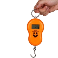 Přenosná digitální váha LCD svítící displejem, Váha na zavazadla GEKO ID997