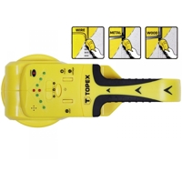 Detektor 3 v 1 pro detekci dřeva/napětí/kov TOPEX 94W120