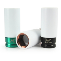 Sada rázových nástrčných klíčů 17–27 mm na hliníková kola 1/2″ MAR-POL – M58269