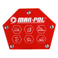 Magnetický svařovací úhelník šestihranný, nosnost 22,5 kg MAR-POL – M79413