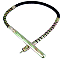 Hadice s rychlospojkou pro vibrátor betonu 2 m × 38 mm MAR-POL – M79532