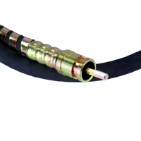 Hadice s rychlospojkou pro vibrátor betonu 2 m × 38 mm MAR-POL – M79532