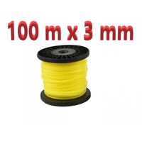 Struna do křovinořezu 3 mm x 100 m Falon-tech 3BL