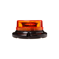 Oranžový výstražný maják, LED světlo 10–110 V, 30 x LED, 15 W MAR-POL – M82715