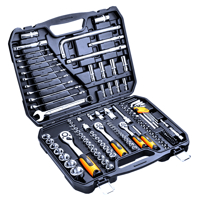 Sada nástrčných klíčů 1/4″ a 1/2″ CrV, 126 dílů NEO Tools – 08-667