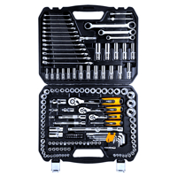 Neo Tools Gola sada, Sada nástrčných klíčů 1/4', 1/2', 3/8 ' 156 dílná profi sada NEO 08-668