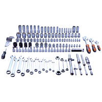 Neo Tools Gola sada, Sada nástrčných klíčů 1/4', 1/2', 3/8 ' 156 dílná profi sada NEO 08-668