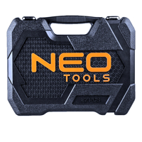 Gola sada 1/4'', 1/2'' PROFI 82 dílná sada NEO Tools 08-672
