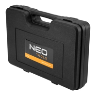 Stahovák pružin, teleskopický, přední a zadní pružiny 11-798, sada NEO TOOLS