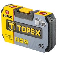 Gola sada Topex – 46 dílná, 1/4''  38D640
