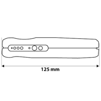 Odizolovací kleště 140 mm, AWG 10–20, pro vodiče 0,5–6 mm² a RG6/59 8–13 mm² NEO Tools – 01-524