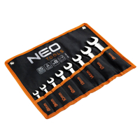 Krátké očkoploché klíče NEO Tools, rozměry 8–19 mm – 09-791