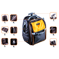 Montérský batoh s kolečky NEO Tools, 20 vnitřních kapes – 84-303