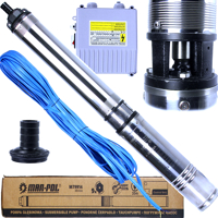 Hlubinné čerpadlo na vodu 4QJD 750 W + CONTROL BOX MAR-POL M79914