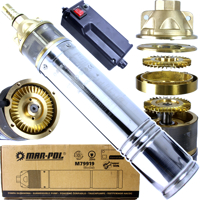 Ponorné hlubinné čerpadlo na vodu 1.1 kW + control box SKM 150 MAR-POL M79919
