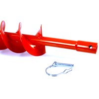 Vrták do půdy pro motorový zemní vrták Ø 100 mm x dl.800 mm dvojitá spirála - M83162