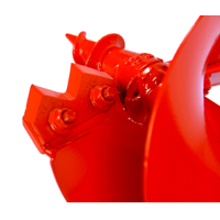 Vrták do země dvojitá spirála Ø 150 × 800 mm pro motorový zemní vrták – DEMON M83163