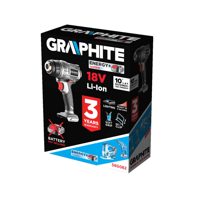 Aku horkovzdušná pistole 18V, teplota 550 °C – GRAPHITE Energy+ 58G082