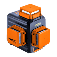 3D křížový laser se zeleným paprskem – Profi Tools 75-109