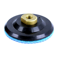 Lešticí gumový kotouč 100 mm se suchým zipem – Rapid M08499