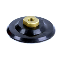 Lešticí gumový kotouč 100 mm se suchým zipem – Rapid M08499